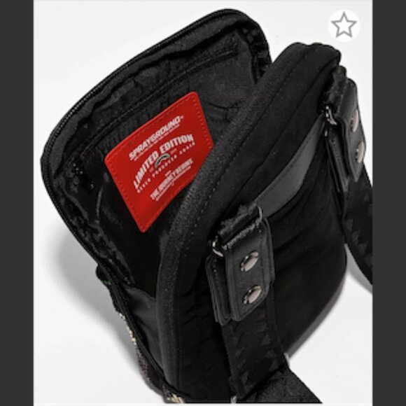SPRAYGROUND Trinity Camo Crossbody/Sling Bag (Brand New w/Tags "Rare") Unisex - Picture 6 of 14